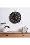 Epoch Gear Wall Clock 60x60x8cm- Black