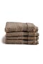 Classic Zero Twist 600 Gsm 4pk Fingertip Towel 30x30 Cm-taupe - 3