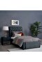 AURORA HEADBOARD CHANEL DARK GREY L-120 : H-125 CM - 6