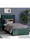 VENUS HEADBOARD CHANEL OLIVE GREEN L-120 : H-125 CM - 6