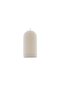 Willa White Ribbed Arch Shaped Deco Candle 190gm - 8hrs - 3