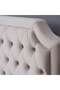ANDROMEDA HEADBOARD VELVET BEIGE L-100 : H-125 CM - 5