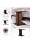 Nao Laptop Table Melamine - Brown - 3