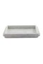 Elegance Marble Towel Tray 30.48x15.24x3.18cm - White - 4