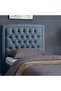 BIANCA HEADBOARD CHANEL TEAL L-100 : H-125 CM