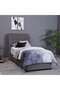 Aurora Headboard Velvet Grey L-120 : H-125 Cm - 5