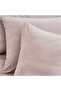 Premium Turkish Cotton Jersey Solid 3-piece King Duvet Cover Set 230x220cm - Soft Blush - 6