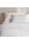 Rebecca Pintuck Stripe 3-piece King Duvet Cover Set 230x220cm - White - 2