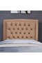 BIANCA HEADBOARD VELVET GOLD L-120 : H-125 CM - 2
