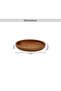 صحن صابون أوكروت 14x9.5x2 سم - طبيعي - 5