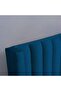 VENUS HEADBOARD VELVET BLUE L-90 : H-125 CM - 3