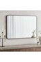 Stanley Metal Wall Mirror 80x120cm - Black