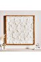 Blooms Handmade Shadow Box 100x100cm - Ivory
