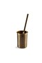 Heritage Toilet Brush Holder 10.5X10.5X36.5 - Gold - 4