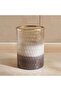Sterling Ombre Glass Waste Bin 19X19X26cm - Clear/Black - 3
