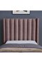 VENUS HEADBOARD CHANEL PINK L-90 : H-125 CM - 2