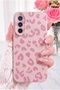 Galaxy A36 Case Pink Leopard Stylish Design Premium Slim Soft Silicone - 2