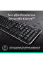 K270 Tam Boyutlu Kablosuz Türkçe Q Klavye, Siyah 920-003761 - 7