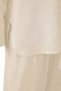 White Shirt and Elastic Waist Trousers Linen Look Woven Bottom - Top Set Twoss25Au00120 - 7