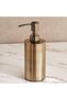 Norwell Metal Soap Dispenser 6x6x18cm -antique Gold - 4