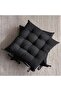 Ovis 2-piece Chairpad Set 40x40cm - Black - 4