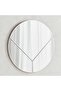Chuck Wall Mirror Dia 55cm - Silver - 4