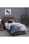 VISTA HEADBOARD VELVET BROWN L-90 : H-125 CM - 5
