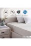 Elegance Fitted Sheet 180x200+33cm - Pale Blue - 4