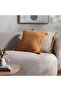 Brighton Supersoft Waffle Pom-pom Cushion Cover 50x50cm - Buff - 2