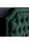 ANDROMEDA HEADBOARD CHANEL OLIVE GREEN L-100 : H-125 CM - 4