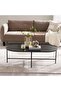 Galicia Coffee Table Melamine - Black - 2
