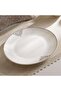 Oriental 49-piece New Bone China Dinner Set - White - 2
