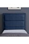 TROJAN HEADBOARD CHANEL NAVY BLUE L-100 : H-125 CM - 2