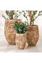 Sandrine Terracotta Vase 42x58cm- White - 3