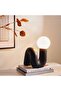 Merrel G-9 Ceramic Table Lamp 19.5x19.5x29cm - Black - 2