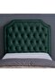 ANDROMEDA HEADBOARD CHANEL OLIVE GREEN L-90 : H-125 CM - 2
