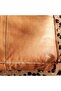 Astic Leather Pouf 60x60x25cm - Tan - 3