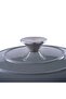 Glazura Enameled Cast Iron Cooking Pot 5.2l - Ombre Grey - 8