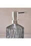 Aria Glass Soap Dispenser 8X17cm Smoke Grey - 2