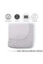 Elegance Fitted Sheet 180x200+33cm - Pale Blue - 5