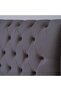 AURORA HEADBOARD VELVET GREY L-90 : H-125 CM - 3
