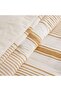 Woven Dreams Lane 3-piece King Comforter Set 240x260cm - Ochre - 3