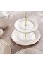 Clarissa Embossed 61-piece New Bone China Dinner Set -white - 3
