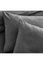 Supersoft Heather Jersey 3-piece Super King Duvet Cover Set 260x220cm - Grey - 8