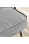 Costway 2 Piece Deep Seat Outdoor Chair Cushion Set - Grey - 3