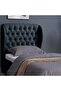 PLUTO HEADBOARD CHANEL DARK GREY L-100 : H-125 CM