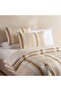Woven Dreams Lane 3-piece King Comforter Set 240x260cm - Ochre