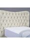 MARS HEADBOARD VELVET WHITE L-90 : H-125 CM