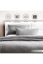 Supersoft Heather Jersey 3-piece Super King Duvet Cover Set 260x220cm - Grey - 5