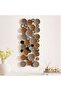 Locust Metal Wall Plaque 36x2x91cm - Gold